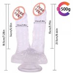 Realistic dildo Health TPE private multiple size fake penis cheap sex toys butt plug anal toys strap on suction cup huge  G-Spot