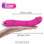 SOURCION 10 mode real dildo Vibrator for Women Soft Female Vagina Clitoris Stimulator Massager Masturbator Sex Product for Adult