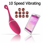 Wireless Vibrating Egg APP Control Panties Vibrators G Spot Stimulator Vaginal Kegel Ball Ball Sex Toy For Women