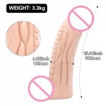 Huge Penis Soft Simulation Penis with Powerful Suction Cup Female Masturbation Tool Butt Plug Anal Plug G-spot Vagina Stimulator