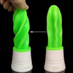 Large Anal Plug Silicon Gay Sex Toys Butt Potted Flower Fantasy Dildo Silicone Cup Dildos Plug 2021 New Couples Toy