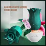 2021 NEW Romantic Lily Flower G Spot Clitoris Vagina Clit Nipple Climax Massager Orgasm Stimulator Vibrators Sex Toys for Women