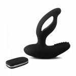 New Prostate Massager Anal Plugs for Men, Wireless Vibrating Butt Plug Sex Products Gay Silicone Anal  Vibrator  sex toy