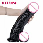 30.5*6.5cm Huge Dildos Soft Realistic Plus Thick Penis Vagina G-spot Stimulator Powerful Suction Cup Sex Toys for Women Lesbian