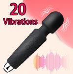 Powerful AV Vibrator Magic Vagina Wand Clitoris Stimulator Vibrators Sex Toys for Women G Spot for Masturbator USB Dildo