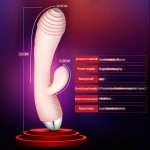 Electric Shock Dildo Vibrator for Woman Vagina G Spot Clitoris Stimulator Dual Vibration Sex Toys for Adults Female Masturbator
