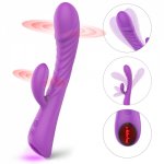 9 Speed Double Vibration G-Spot Vibrator For Women Anal Dildo Sex Toy Massager Female Masturbator