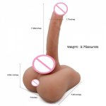 3D Sex toys Couples Super Real Big Penis for Female Masturbation Sitting Love Sex Toys Soft Realistic Cock Penis Dildo Anal Sex\