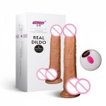 Swing Retractable Vibration Dildo Sex Toys Woman Vagina Masturbation Intelligent Heating Waterproof Rechargeable Sex Shop