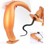 2020 New Huge Inflatable Anal Plugs Prostate Massage Butt Plug Anal vagina Masturbator Expandable G spot Sex Toys for Woman Men