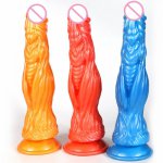 Soft Realistic Animal Dildo Artificial Penis Female Masturbator Anal Dildos With Suction Cup Lesbian Adult Sex Toys For Women