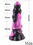 Super Big Anal Plug Dildo Anal Dilation Butt Plug With Suction Cup Stimulate Sex Toys For Women Men Prostate Massage