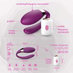 Adult wireless vibrator product for couples usb rechargeable vibrator g-dot or silicone stimulator sex toy vibrators for women