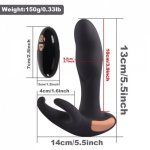 Anal sex toys remote heating male wireless prostate massager rechargeable g vibrator point with 7 modes of vibration and 2