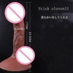 Adult sex products 11 models of long simulation dildo lifelike penis G stimulation soft huge big dick sucker lesbian sex toy