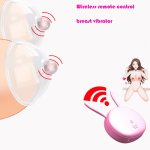 Multi-speed wireless remote breast massage device breast stimulation vibrator female sex toys adult products