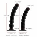 Silicone Anal Plug Suction Beads Vaginal Anal Dual-Use G Spot Stimulation Unisex Adult Sex Shop