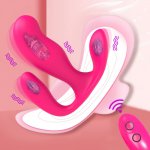 Wireless Remote Control Wearable Panties Dildo Vibrator Female Sex Toy G-Spot Clit Stimulator Vaginal Orgasm Couple Sex Toy 5