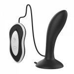 Silicone 7 Frequency Vibrating Prostate Massager Anal Plug Vibrator Vibrating Anal Dildo Butt Plug Sex Toys Sex Products