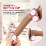 Realistic Silicone Dildo Perfect Size Big Penis Anal Vagina Sex Toys for Couples Flirting Female Masturbation Adult Products