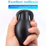 3 Sizes Hollow Anal Plug Silicone Butt Plug Anal Dilator Enema Anus Speculum Prostate Massager Sex Toys For Woman Men Extender