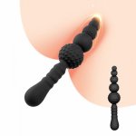 Soft Silicone Anal Plug Unisex Products Prostate Massager Vagina Clit Pull Ring Ball Adults Toys Women Butt Plug Gay Sex Toys