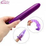 Ikoky, IKOKY Butt Plug Anal Beads AV Stick Dildo Vibrator G Spot Stimulate Sex Toys for Women Prostate Massage 3PCS