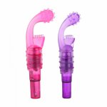 Triple G Spot Vibrator Clitoris Stimulat Massager Finger Vibrator Transparent Beads Female Sex Toys for Women Sex Products
