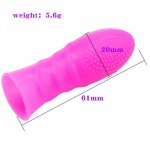 Mini Finger Dildo Vibrator Clitoral G-spot Stimulator Massager Masturbator Waterproof Sex Toys For Women Lesbian Men Adult Game
