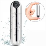 USB Charge Powerful Mini Bullet Vibrator 10 Speeds G-spot Nipple Clitoris Stimulator Orgasm Anal Dildo Adult Sex Toys For Women