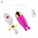 Vibrator Wireless Rechargeable Remote Control Sex Toy Massager for Women G Spot Vibrating Jump Egg Clitoris Stimulator Massager