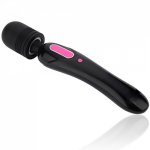 Rechargeable Magic Wand Powerful Body Massager Clitoral Vibrator AV Vibrators Adult Sex Toys for Couples Sex Products