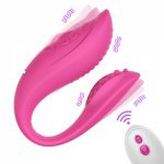 Wireless Vibrators For Couples Dildo G Spot Silicone Stimulator Double Vibrators Silicone Adult Sex Toys For Woman Masturbator