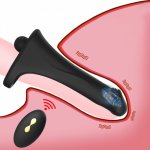 Remote Control Vibrator For Men Anal Plug Butt Plug Penetration Strap On Penis Vibrating Vagina Plug Adult Sex Toys For Couples