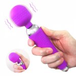 Wireless Dildos AV Vibrator Female USB Recharge Vibrator Magic Wand for Women Clitoris Stimulator G Spot Clitoris Stimulator
