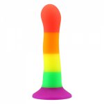 Anal Dildo Fake Penis Colorful Dildo Sex Toys For Women Anal Clitor Stimulator Adult Products with Suction Cup Silicone