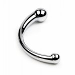 Zinc Alloy Metal Double Head Butt Plug Anal Butt Plug Male and Female Sex Products Alternative Toys Sex Toys