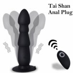Vibrating Butt Plug Cock Prostate Massager Remote Control Anal Plugs Male Anal Sex Toys For Men/Women Prostata Massage Dildos