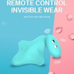 Invisible Wireless Remote Control Vibrators For Women Sex Toys 10 Speeds Wearable Clitoral Stimulator Panties Vibrating egg