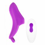 9 Frequency Finger G-spot Vibrator Wireless Remote Control Massager Dildo Sex Toys for Women Couples