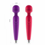 USB Charging Wand AV Vibrator Sex Toys for Woman Clitoris Stimulator G Spot vibrating Dildo for Adults Game