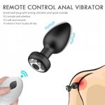 Anal Vibrator For Men Wireless Remote Control Silicone Butt Plug For Gay Plug Sex Toy For Women Adult Products Prostate Massager