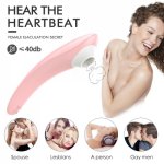 DUOAI Silicone Oral Sex Head Sucking Vibrator Oral Sex Masturbator Clit Nipple Sucker Stimulator Pussy Pump Erotic Sex Toys Sexe