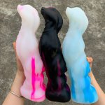 Cute Bunny Huge Anal Plug Long Dildo Anal Dilator Massage Adult Sex Toys Female Masturbation Rod G-Spot Stimulate Sex Shop Dick