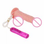 50LF 12 Frequency Realistic Dildo with Suction Cup G Spot Vibrator 360 Degree Swing Clitoris Stimulation Massager for Women