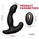 Remote plug anal vibrator men's prostate massage clitoris vagina adult female sex toys adult store