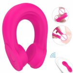 Vibrating Ring Massager Penis Testicle Vibrator Clitoris Stimulator Penis Delay Trainer Lock Ring Cock Ring Sex Toys For Couples