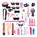 Bed Games Set Handcuffs Nipples Clip Dice Bondage Sexx Toys Kit for Couples