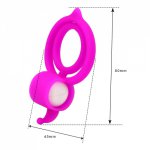 Penis Extender Enlargement Rabbit Cock Rings Sex Toys for Men Vibrator Penis Rings Clitoris Stimulate Delay Ejaculation