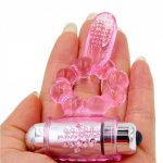 Vibrator Penis Ring Cock Rings Penis Extender Enlargement Delay Ejaculation Sex Toys for Men Masturbation Clitoris Stimulation